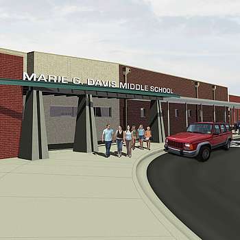 The New Marie G. Davis Middle School